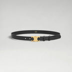 Medium 25MM Triomphe Belt Black
