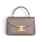 Teen Nino Bag Grained Calfskin Grey