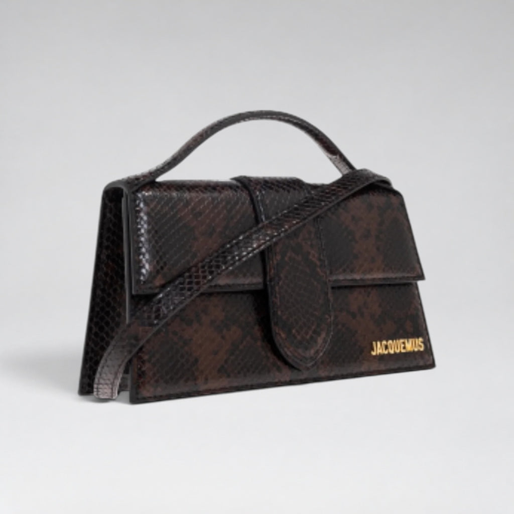 Large Bambino Python Effect Brown