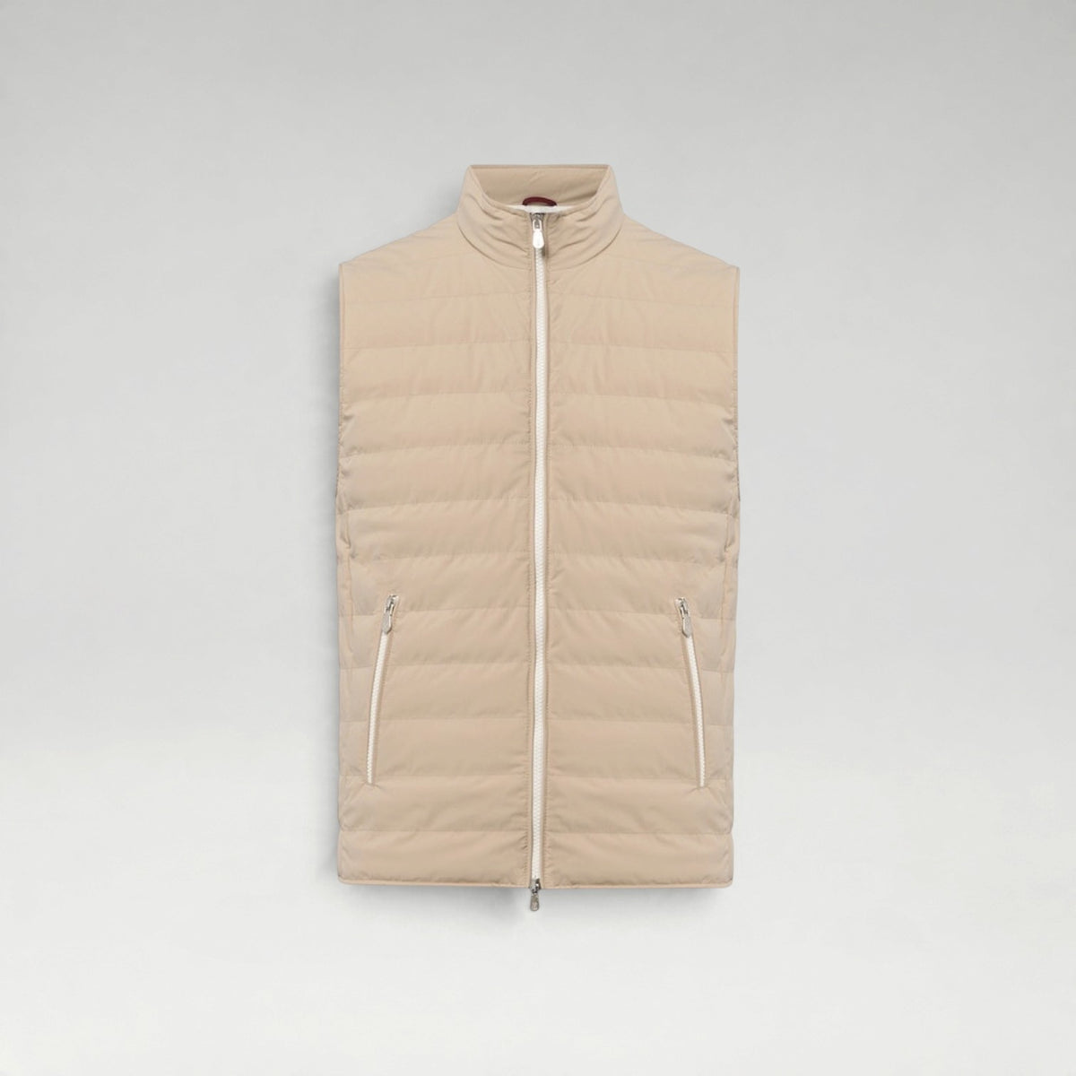 Padded Beige Vest
