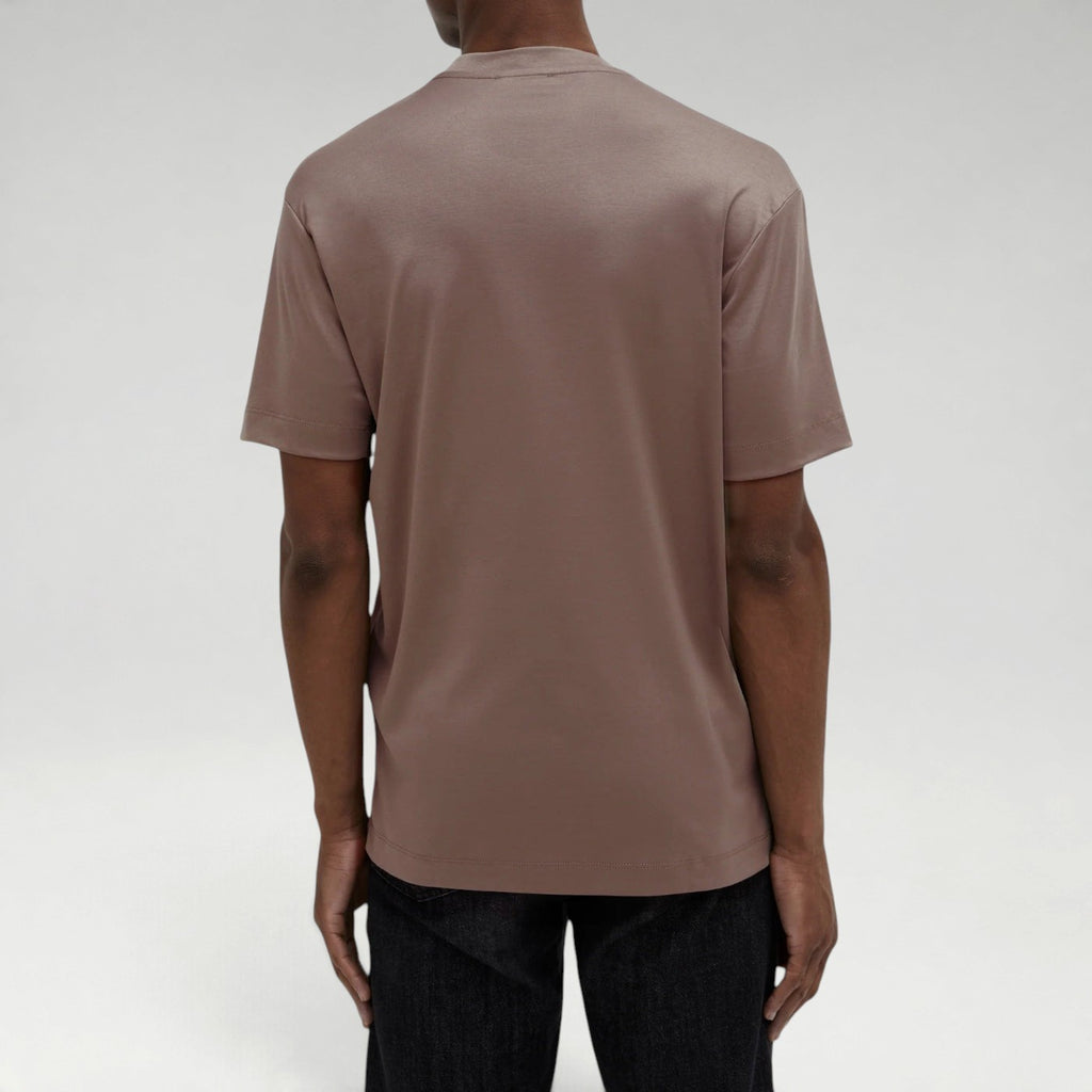 Supima Shine Tee Lead grey