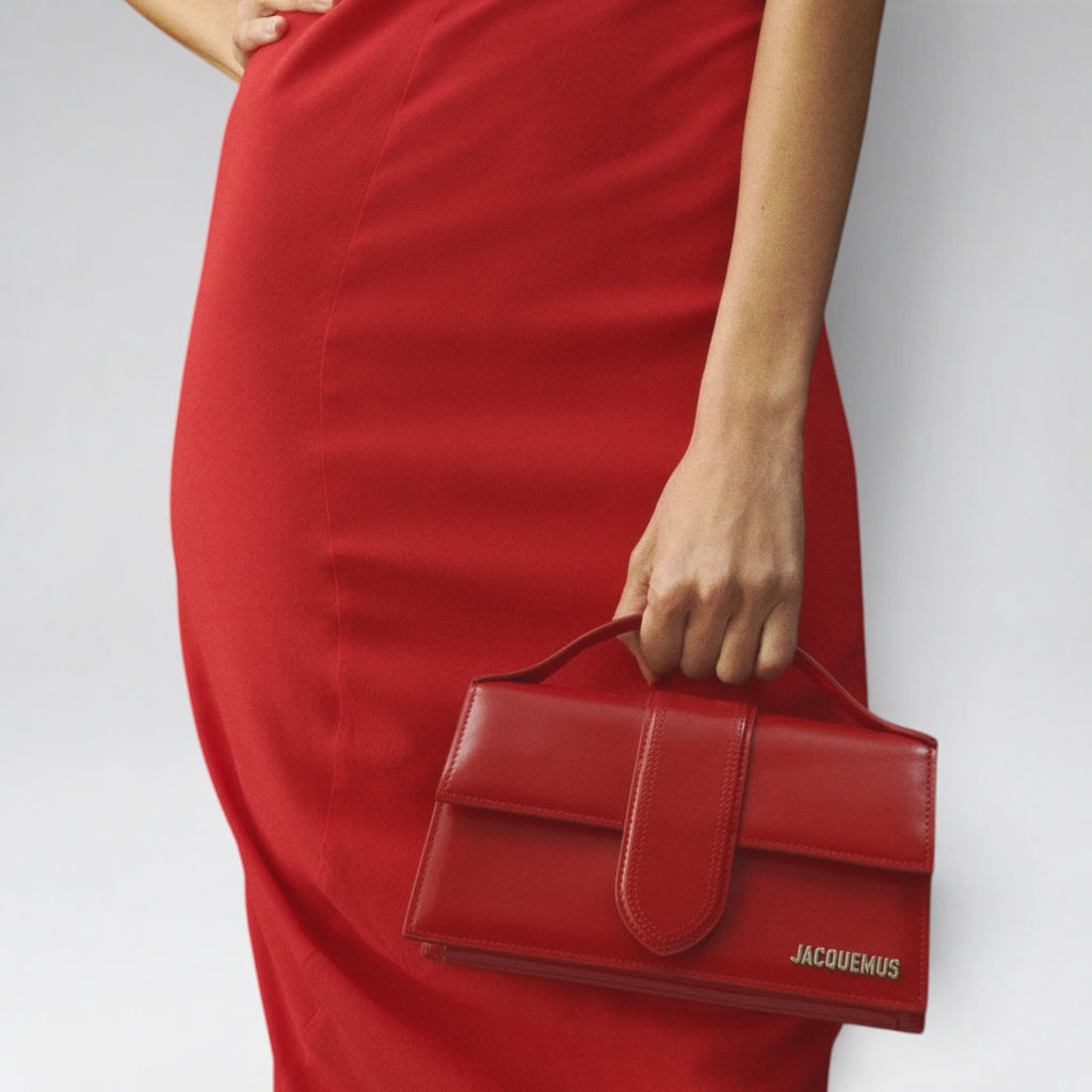 Large Bambino Patent Red