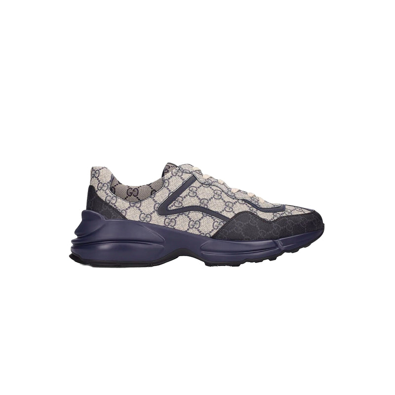 Gucci - Rython GG Sneakers Navy Beige