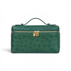 L19 Extra Pocket Ostrich Forest Green