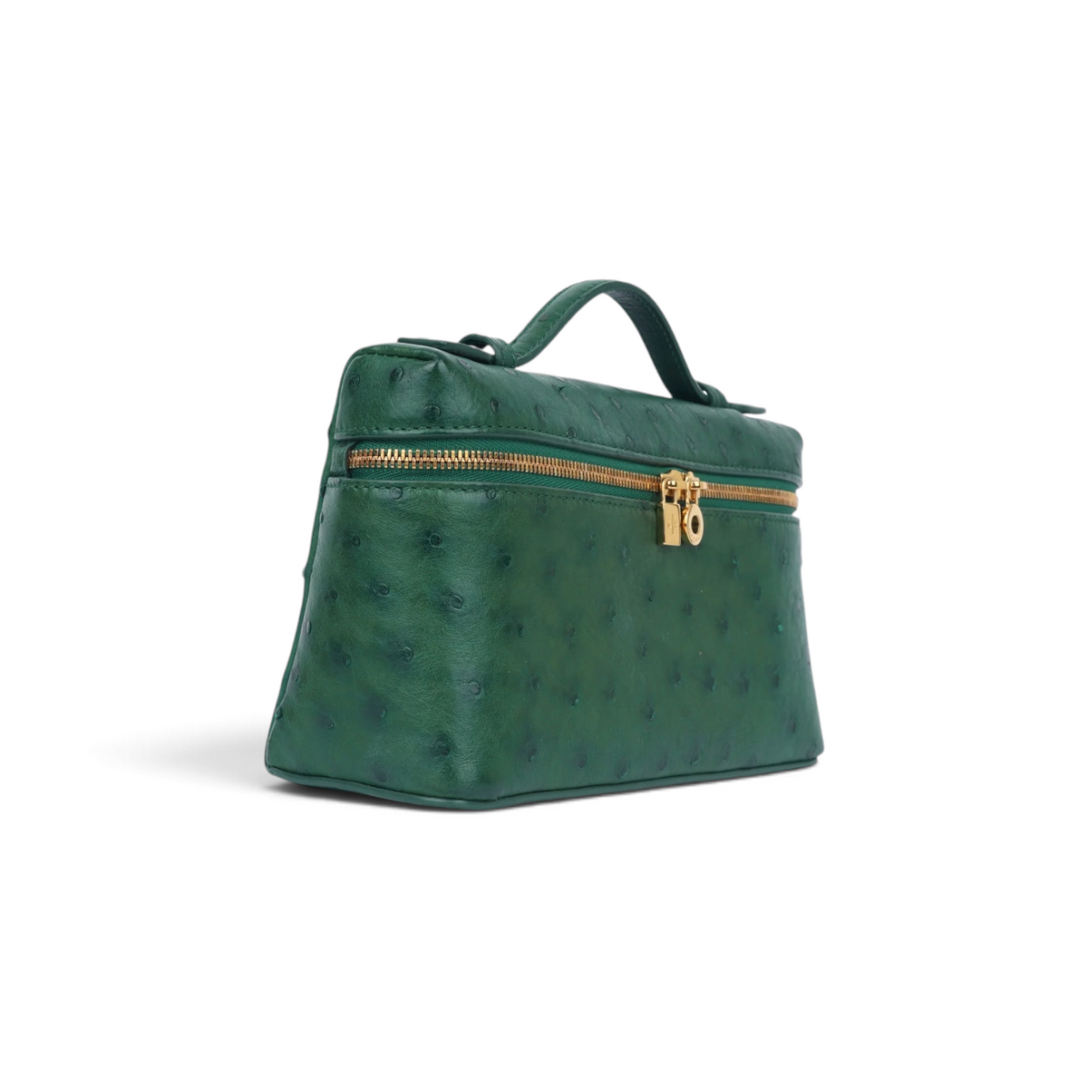 L19 Extra Pocket Ostrich Forest Green