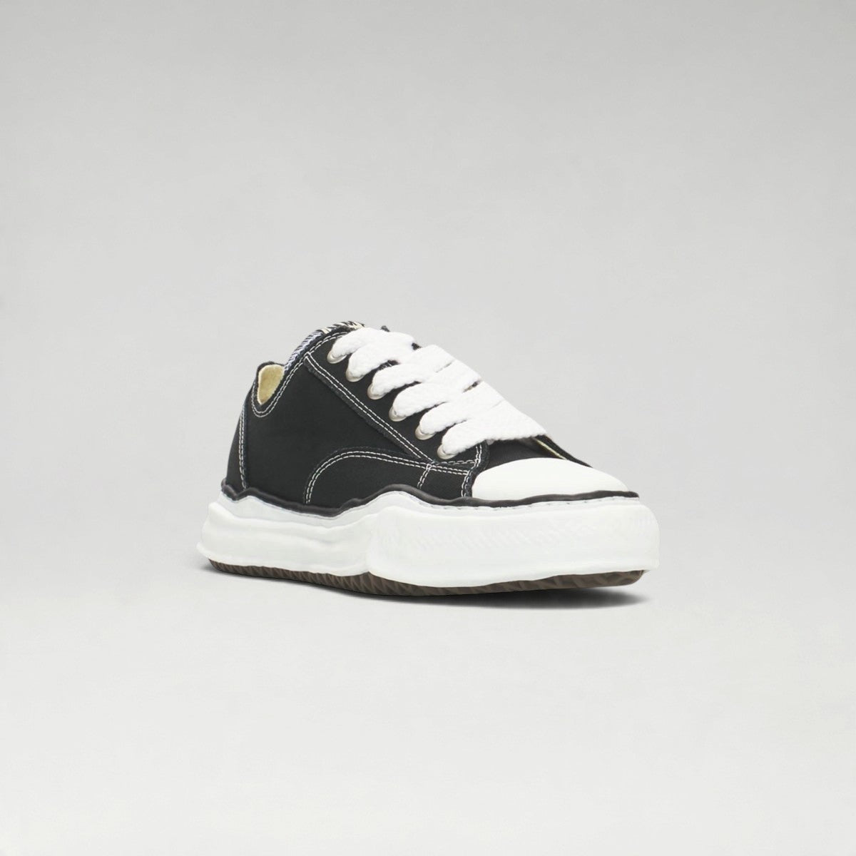 Peterson ''NORMAL'' Canvas Black Sneakers