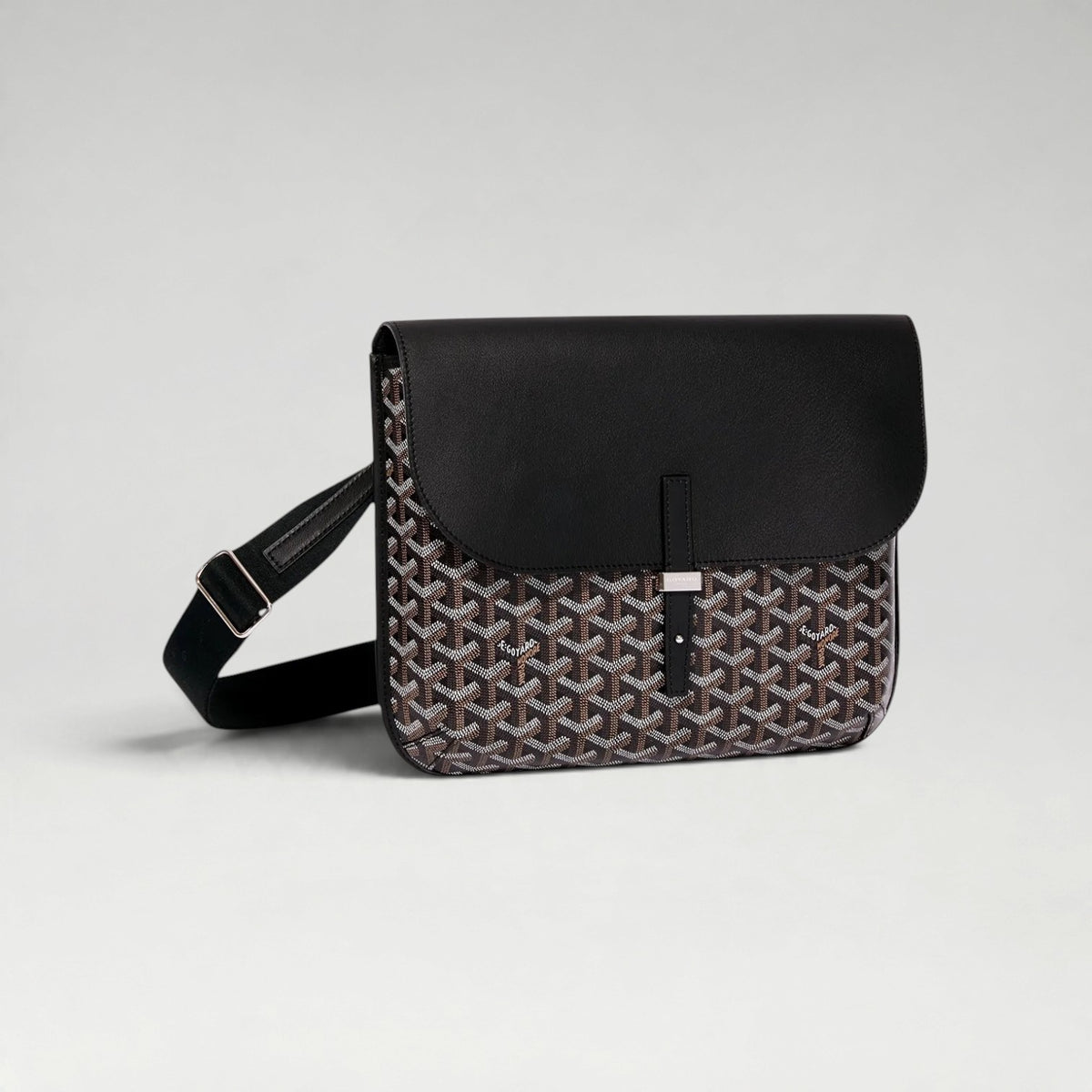Coursier Messenger Bag Black