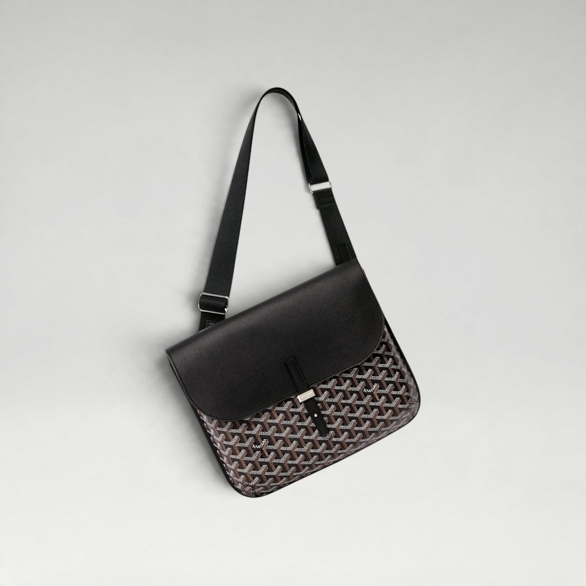 Coursier Messenger Bag Black