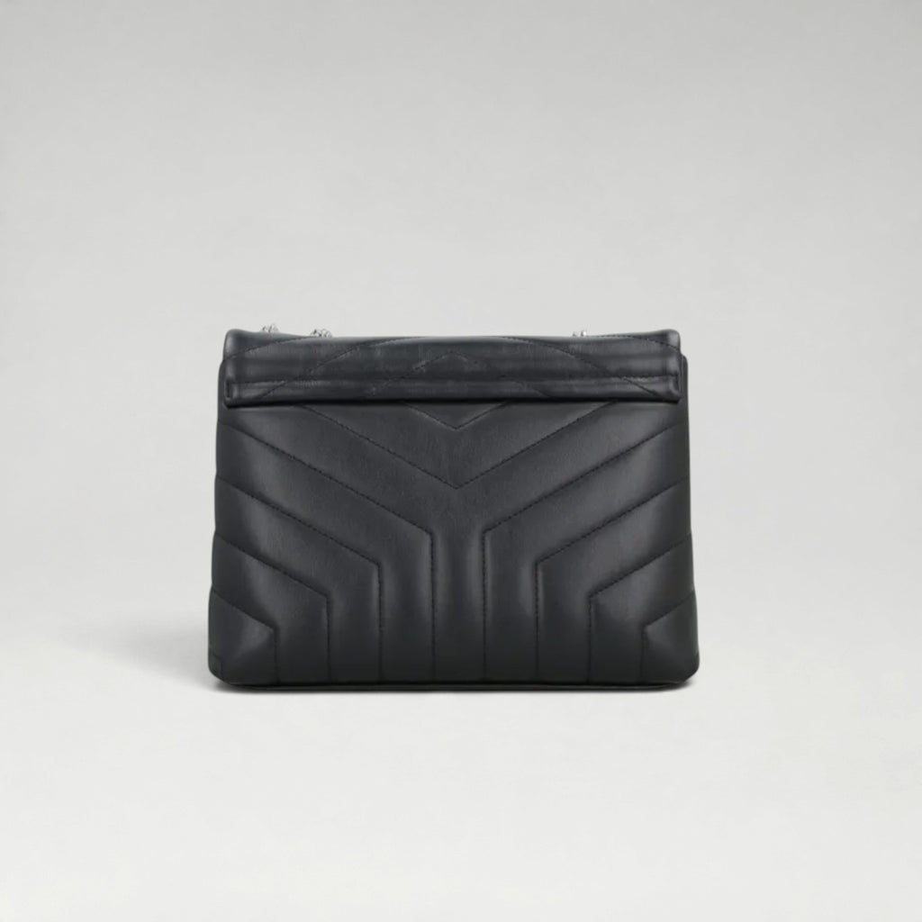 Loulou Small Bag Black Silver