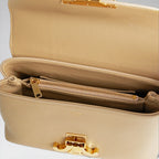 Teen Nino Bag Grained Calfskin Capuccino
