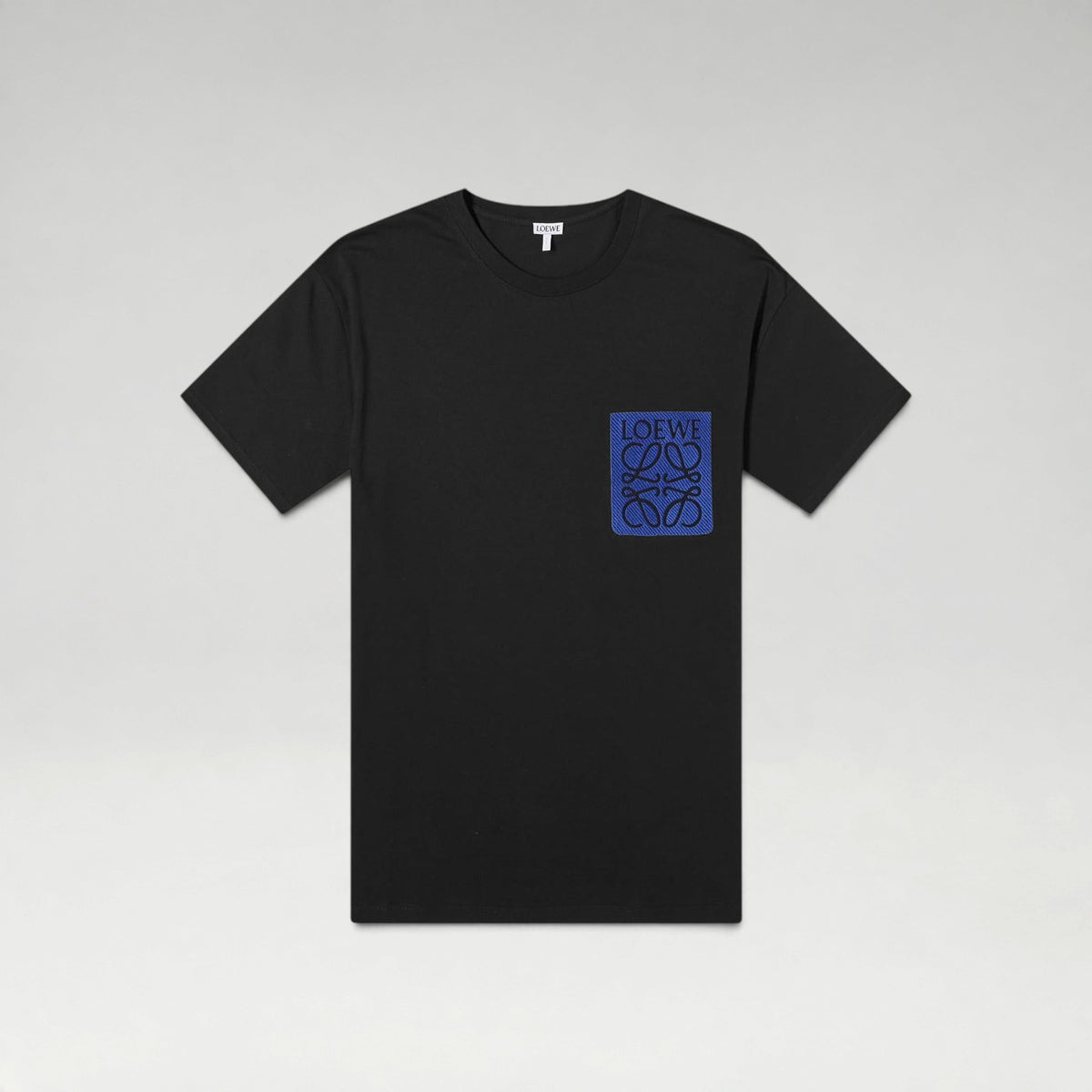 Anagram Big Logo Tee Black Blue