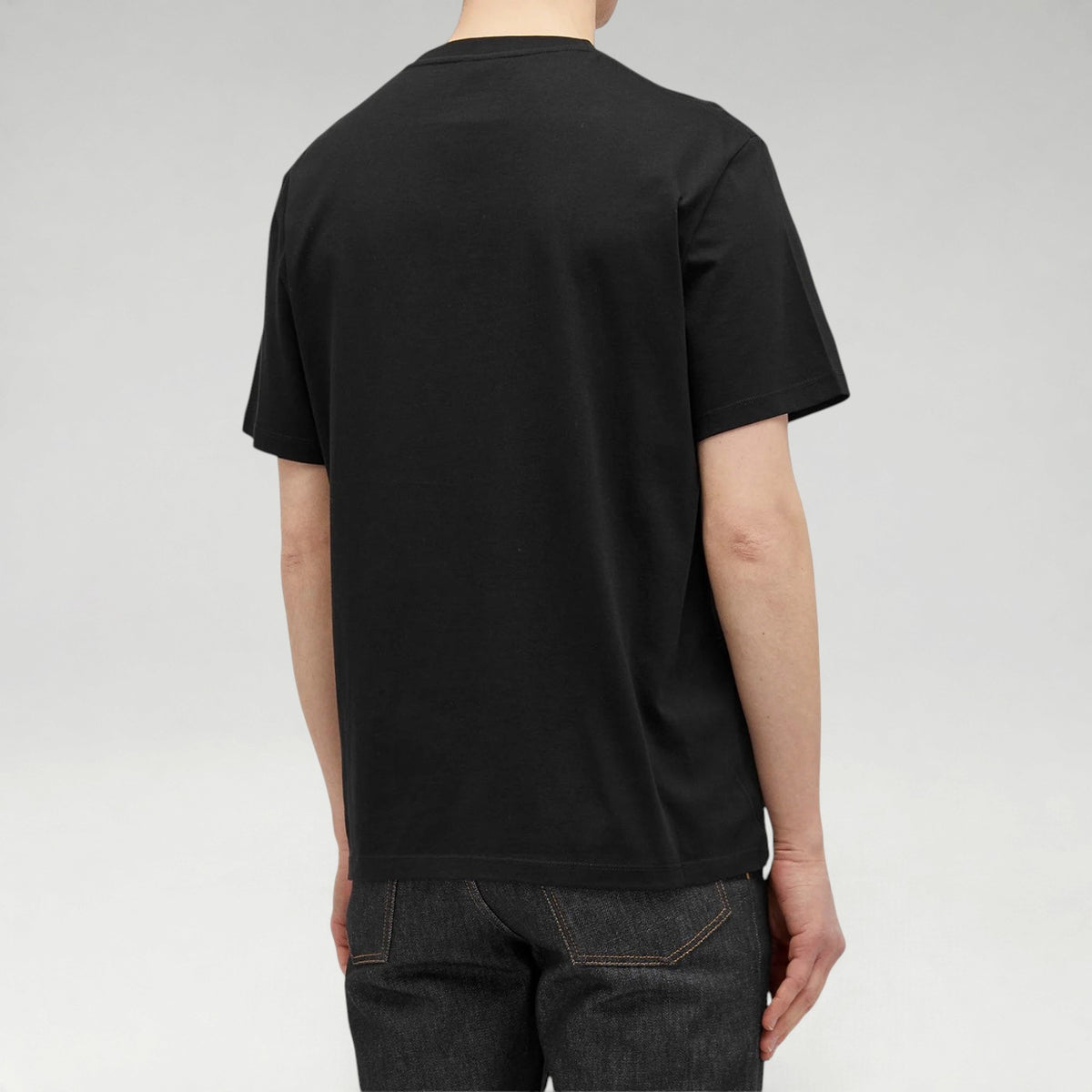 Anagram Big Logo Tee Black Blue