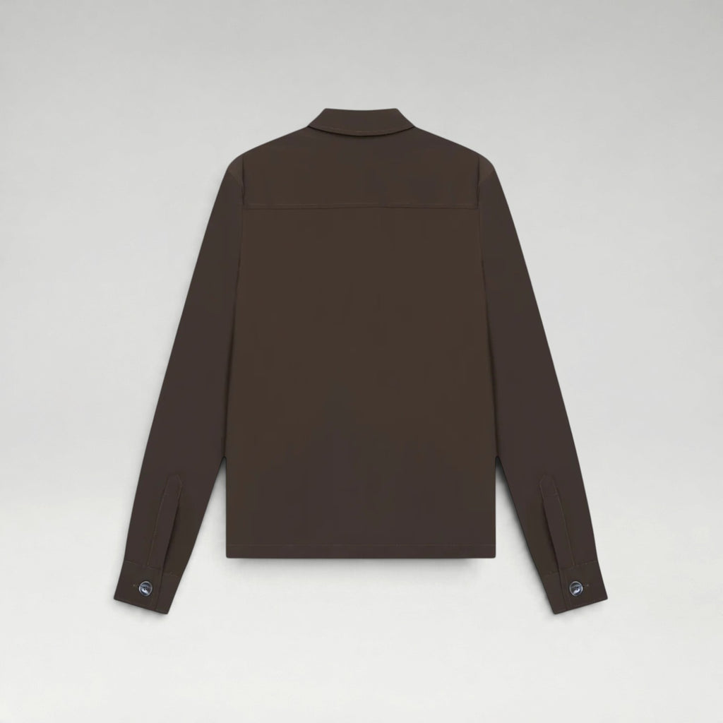 Tech Overshirt Ebony Brown