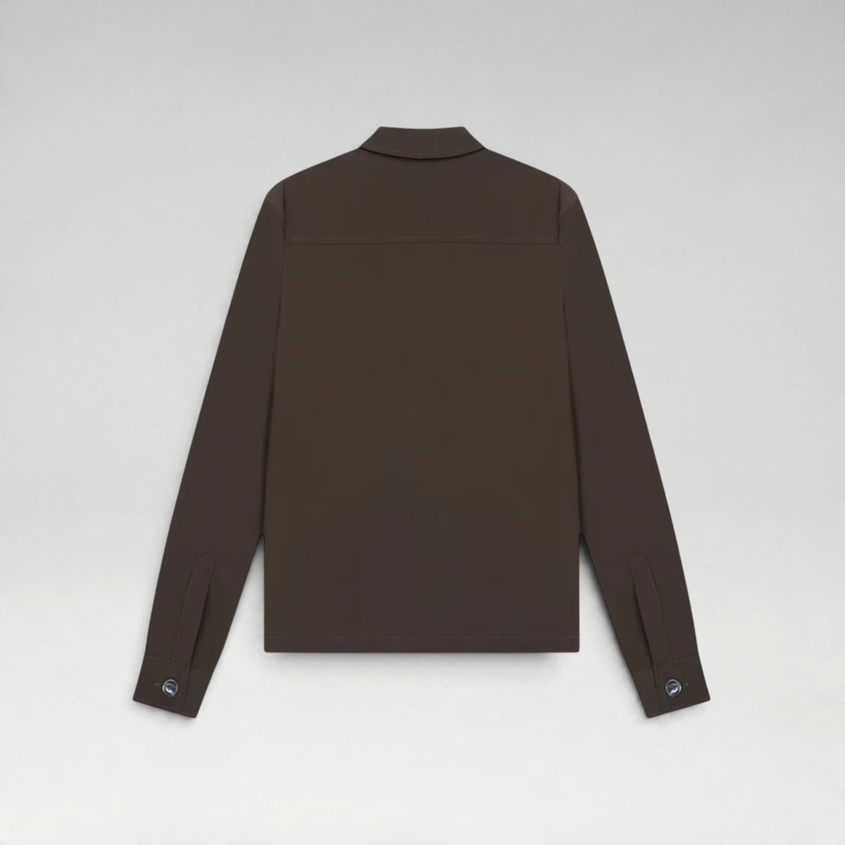 Tech Overshirt Ebony Brown