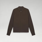 Tech Overshirt Ebony Brown