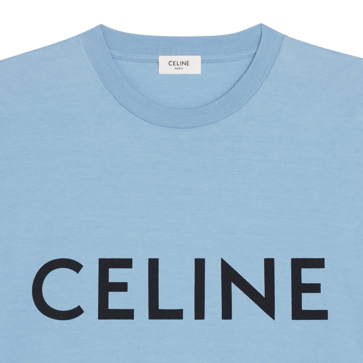 Celine - Logo T-shirt Blue
