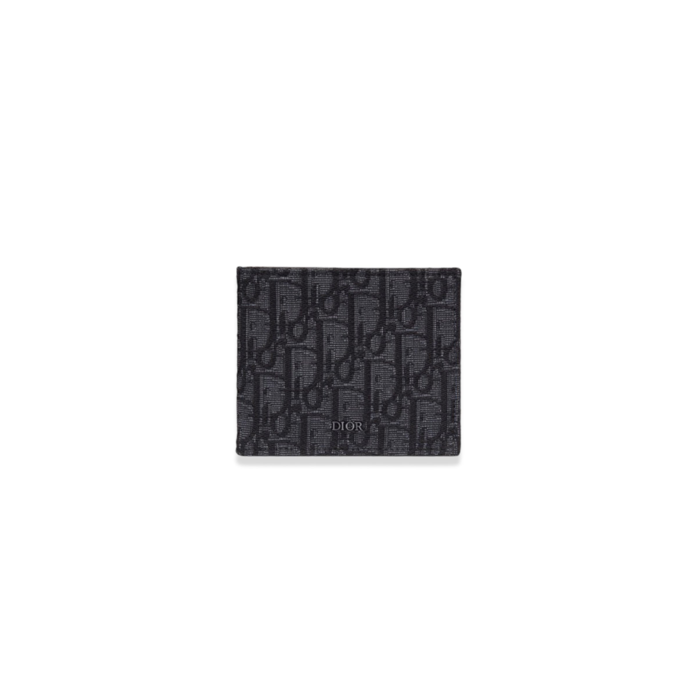 Christian Dior - Oblique Wallet Black