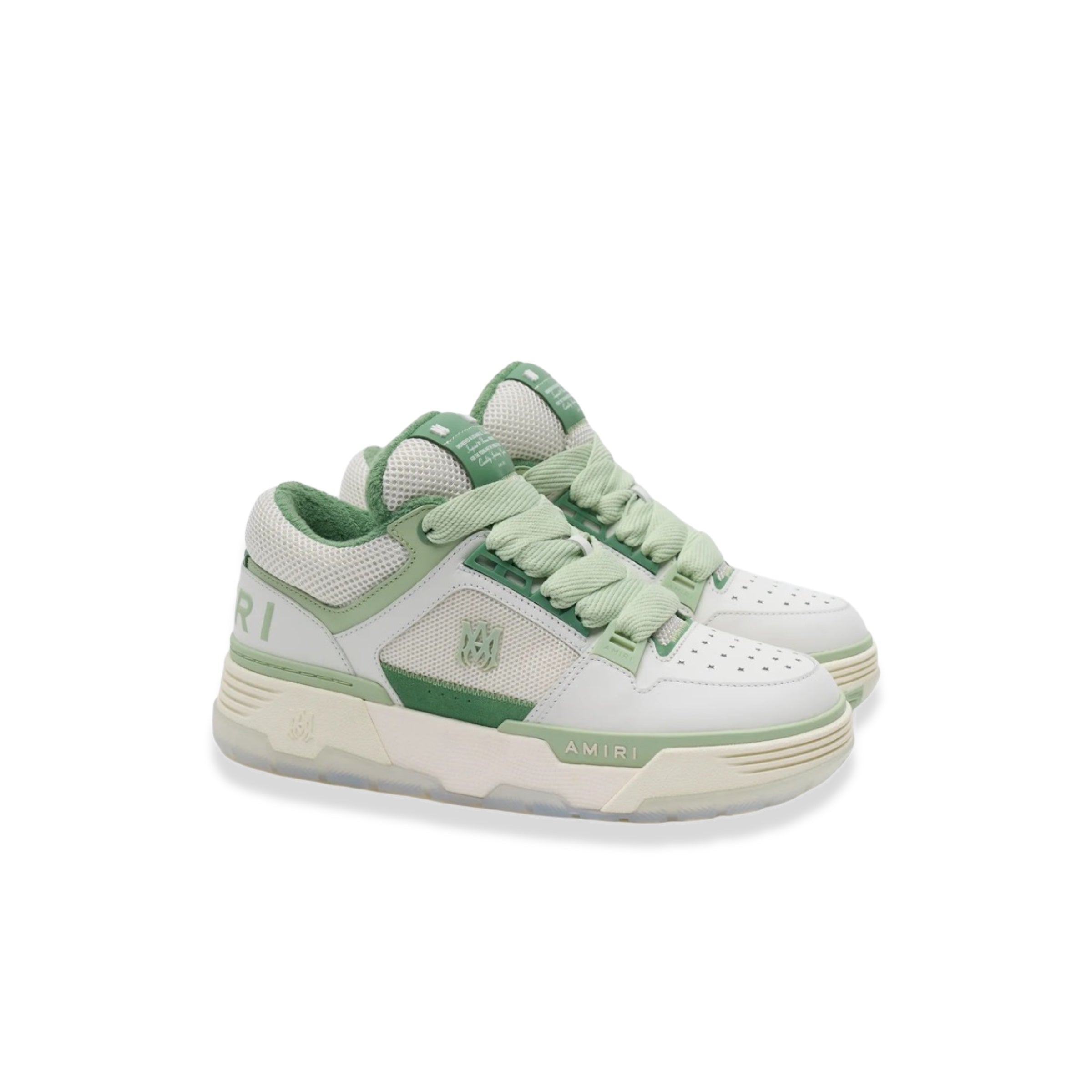 Amiri - MA1 Sneakers White Light Green