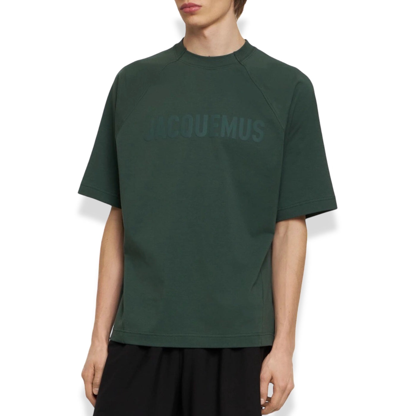 Jacquemus - Le Typo Logo Tee Dark Green