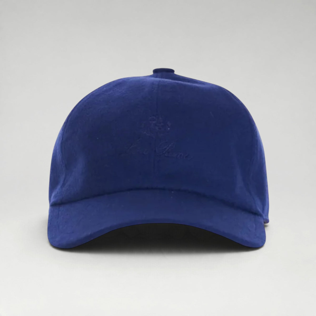 Cashmere Baseball Cap Vibrant Blue