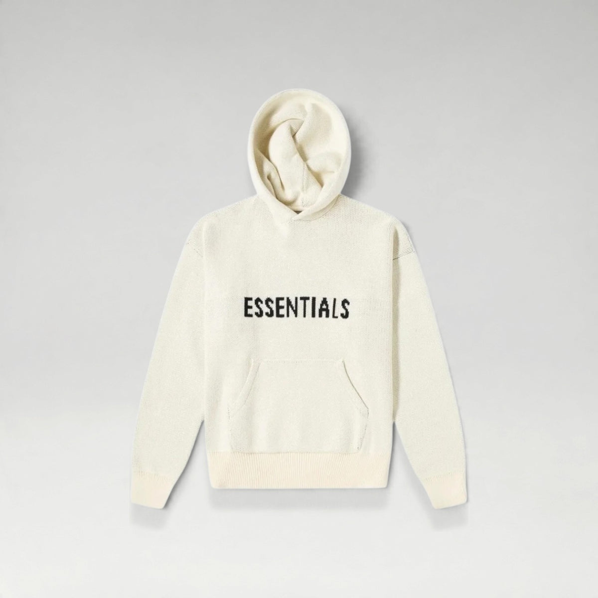 Knit Hoodie Cream