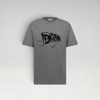 Graffiti Logo Tee Grey