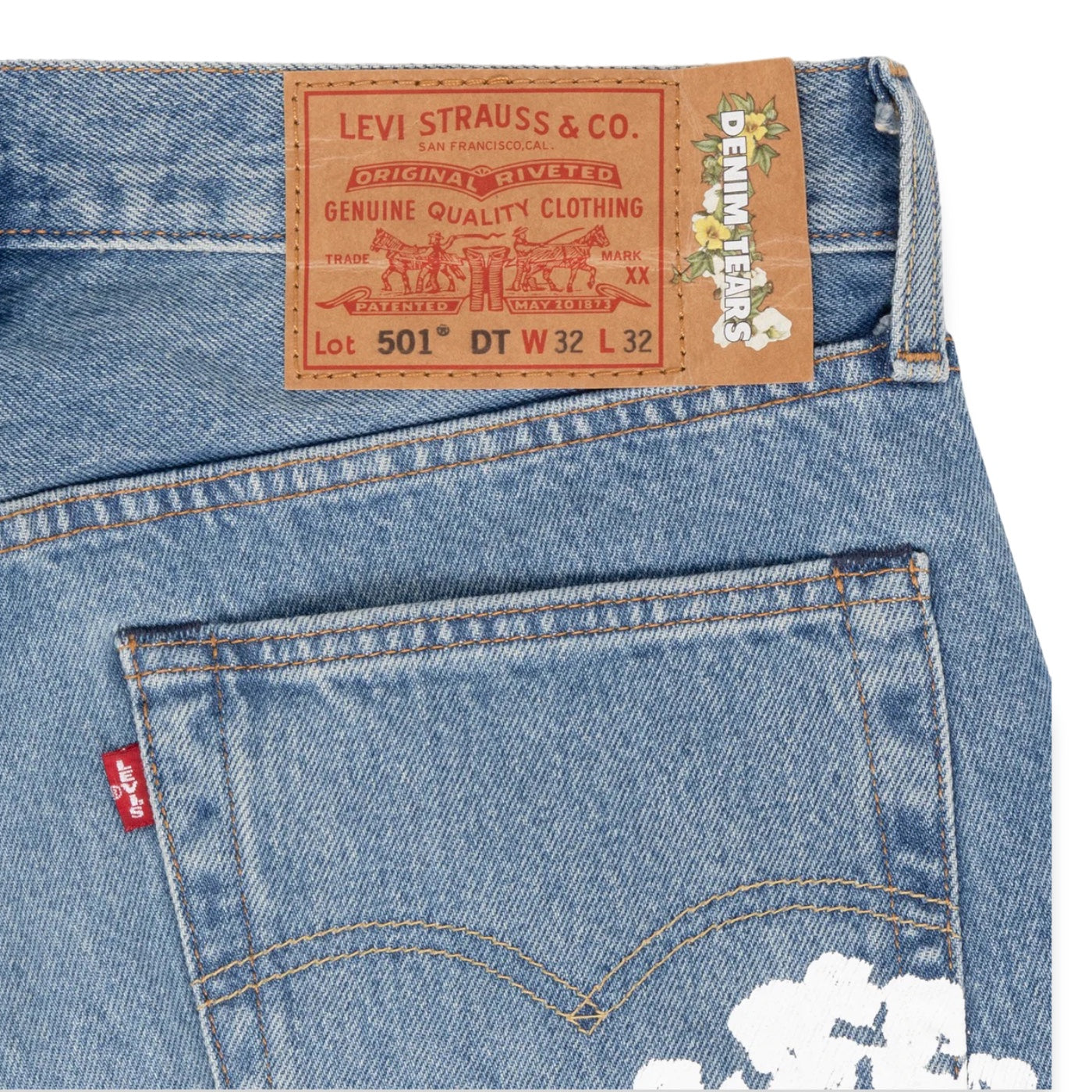 Cotton Wreath Jeans Blue – FBYMM