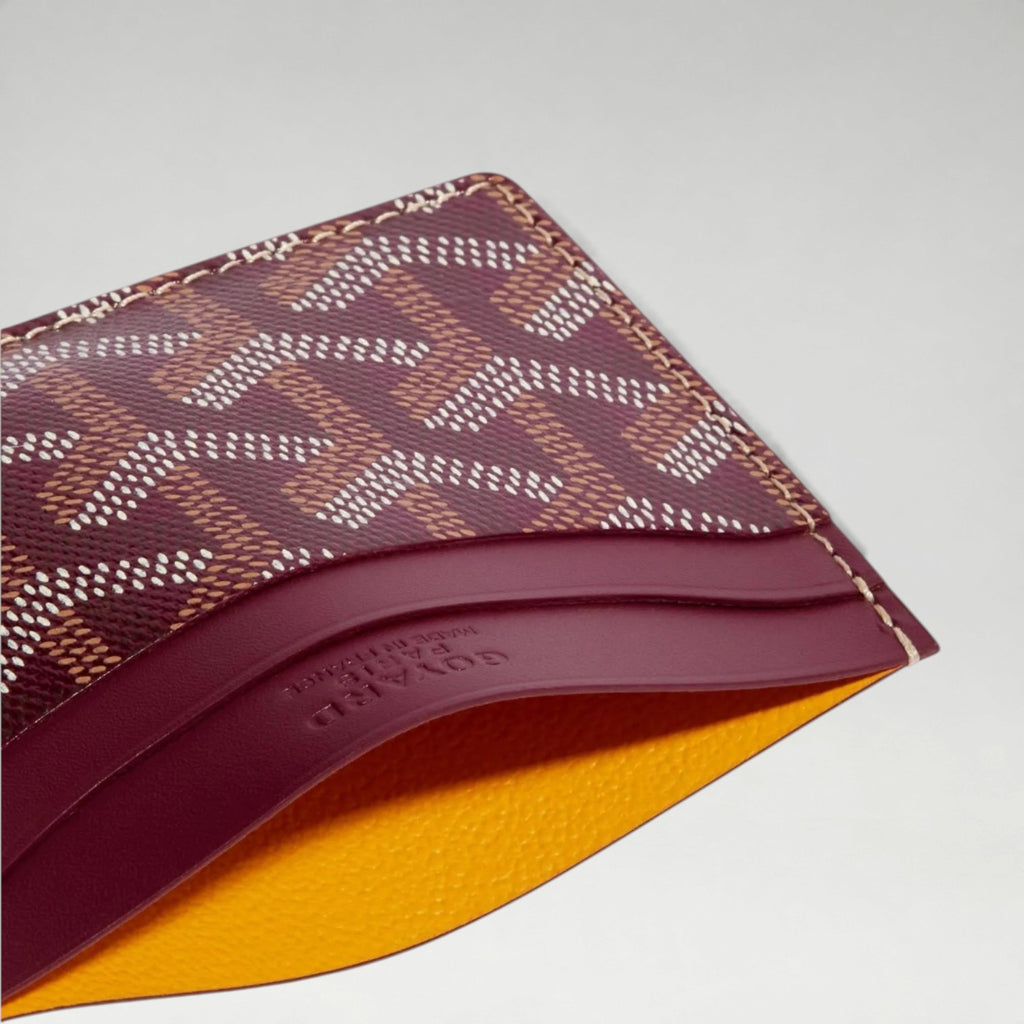Saint-Sulpice Card Wallet Burgundy