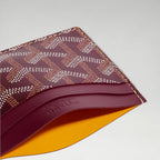 Saint-Sulpice Card Wallet Burgundy