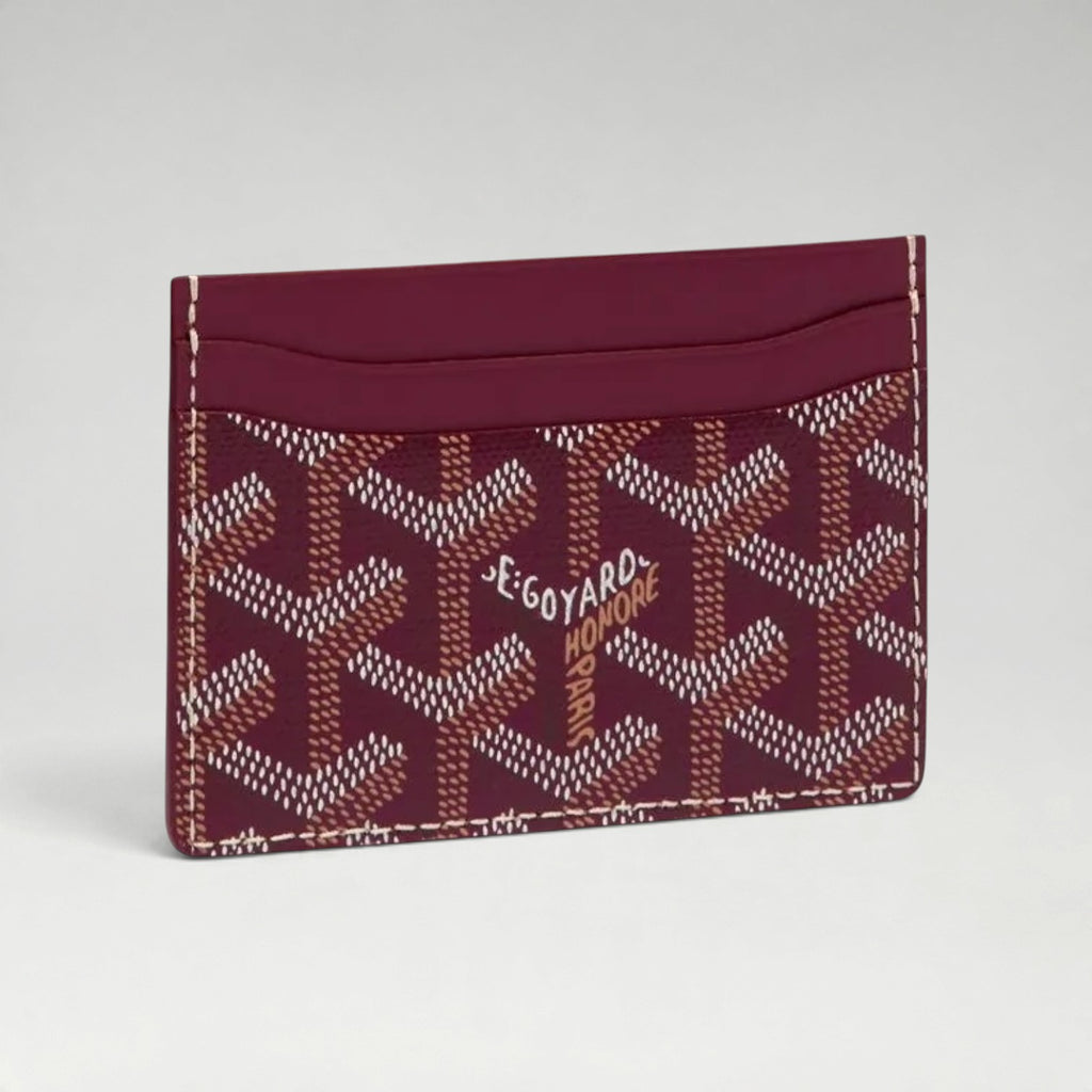 Saint-Sulpice Card Wallet Burgundy