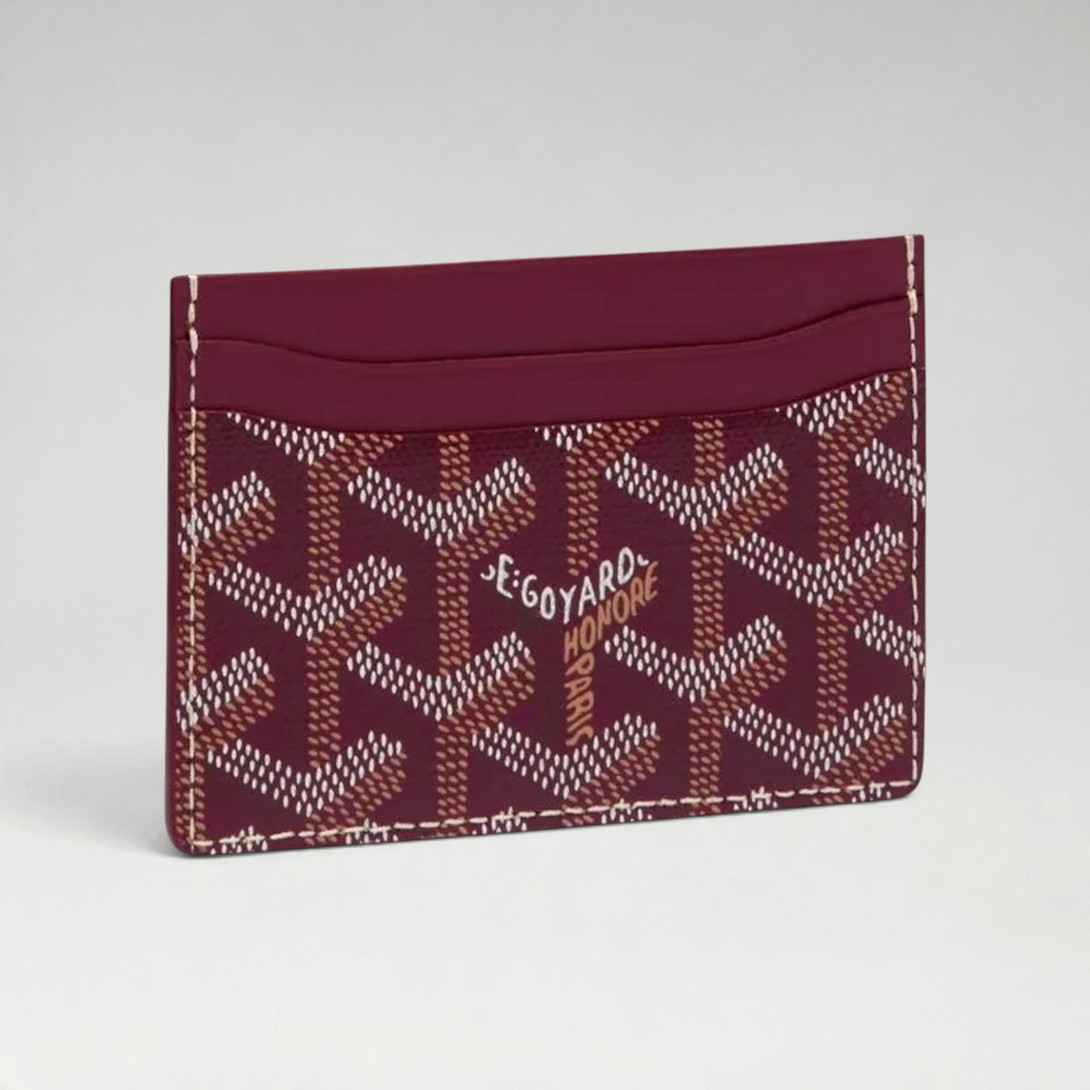 Saint-Sulpice Card Wallet Burgundy