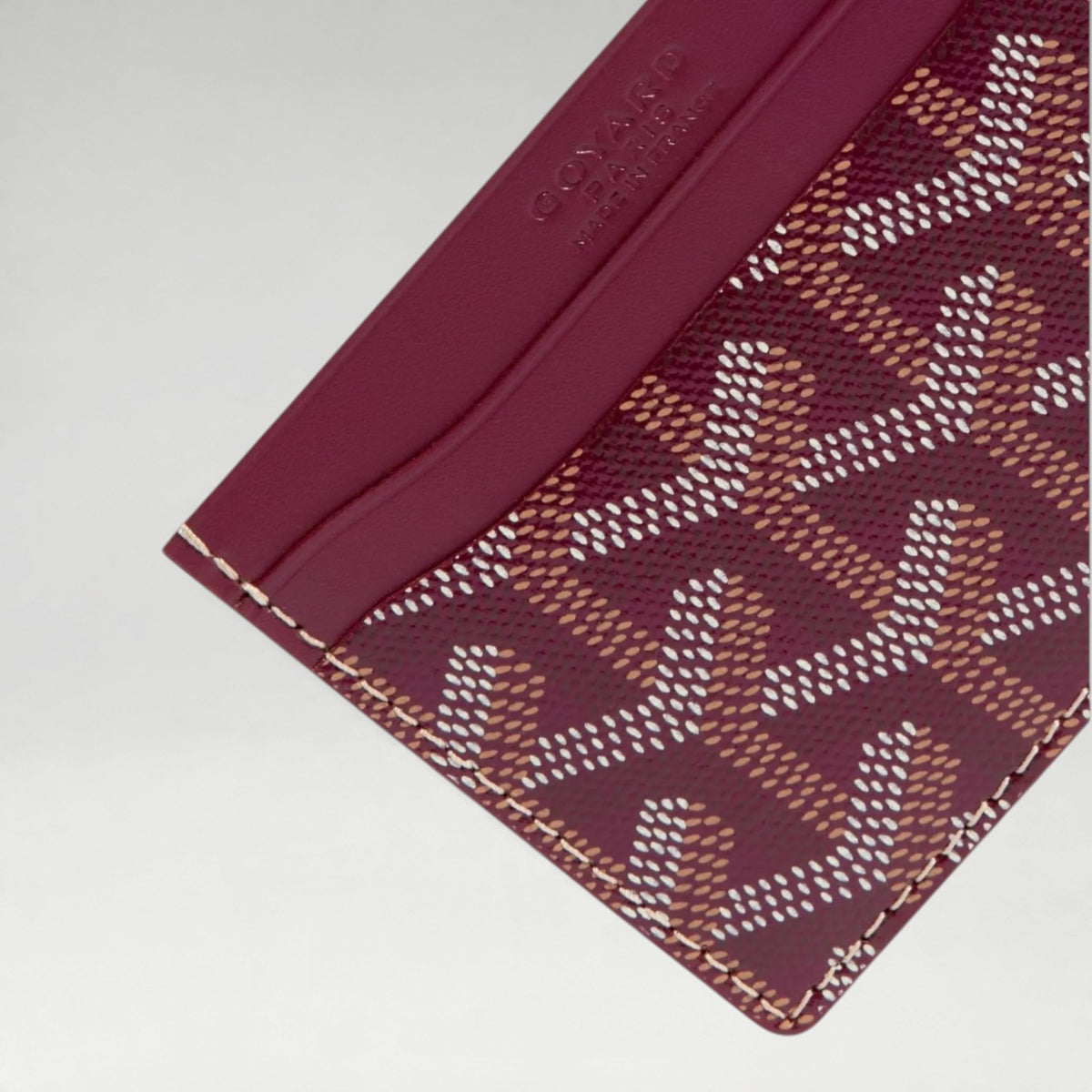 Saint-Sulpice Card Wallet Burgundy