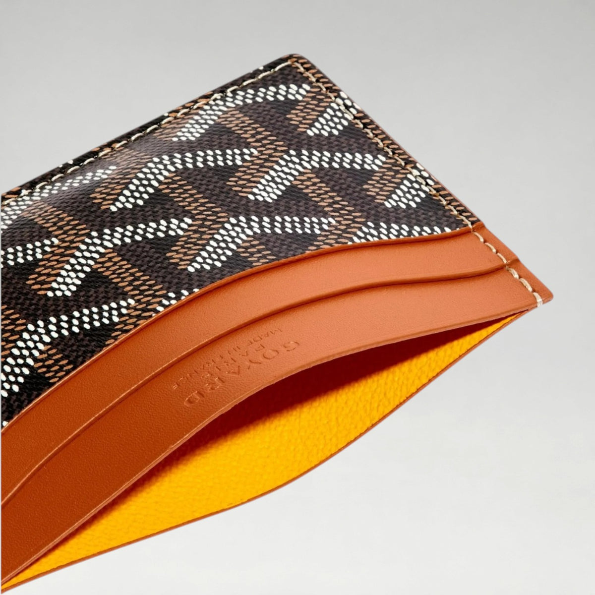 Saint-Sulpice Card Wallet Brown