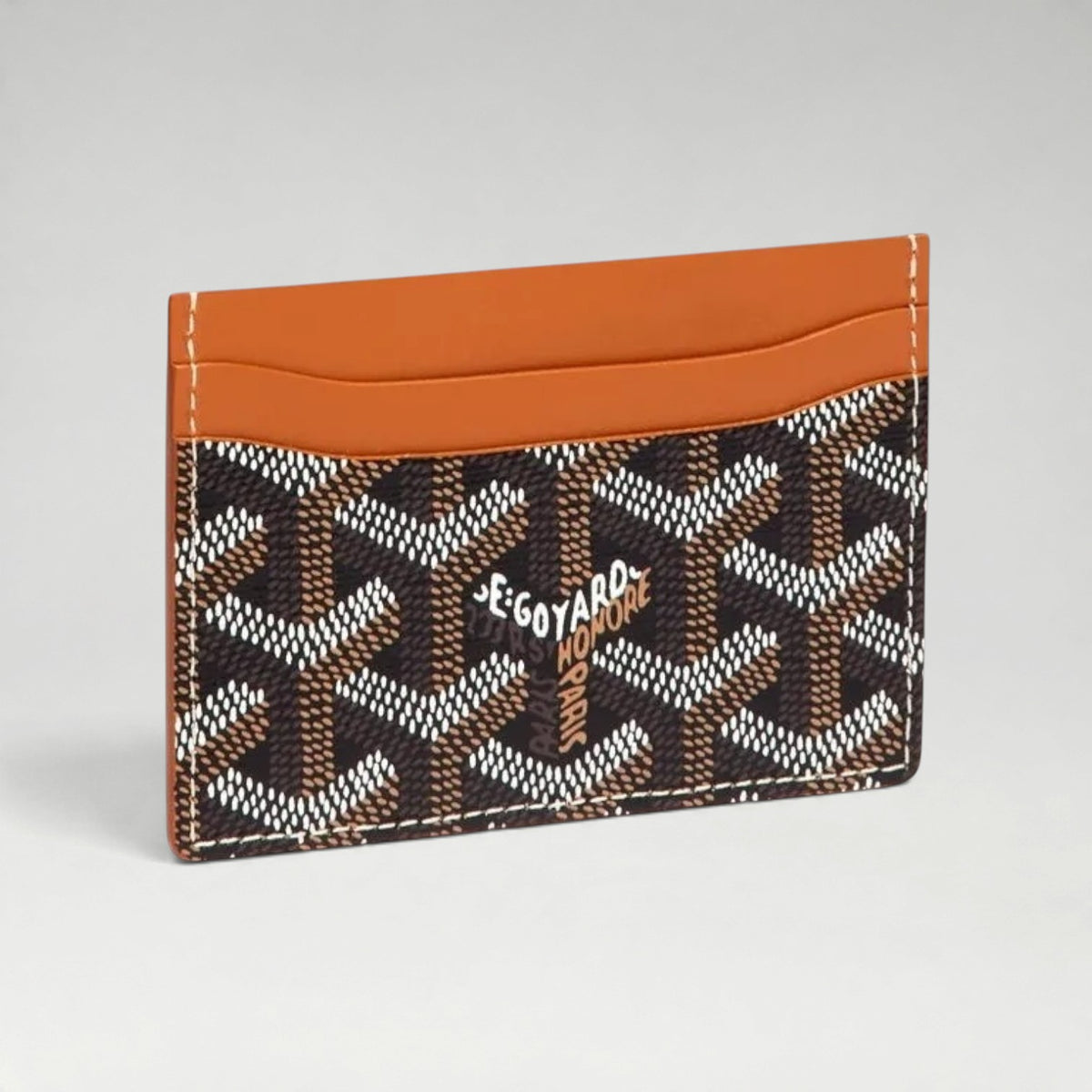 Saint-Sulpice Card Wallet Brown
