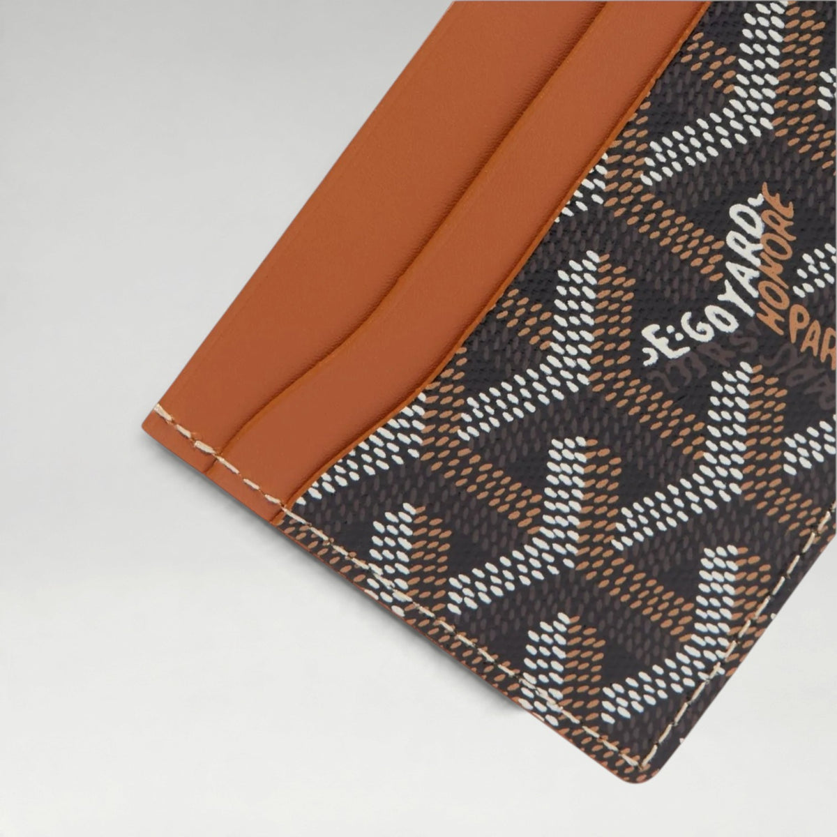 Saint-Sulpice Card Wallet Brown