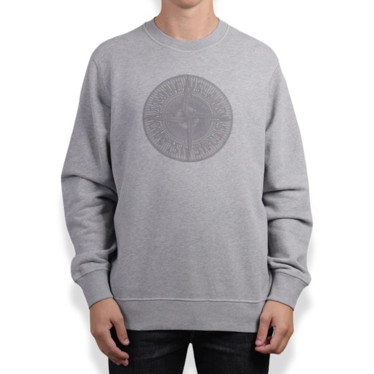 Stone Island - Industrial Logo Sweatshirt Grey