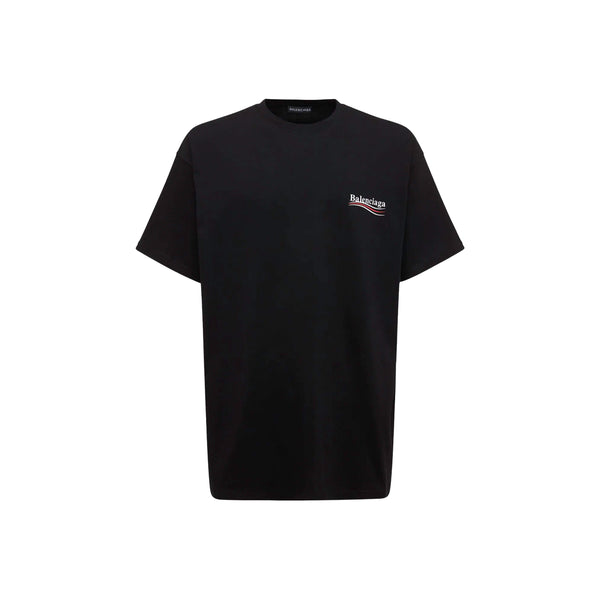 Balenciaga - Political Campaign Oversized Black tee
