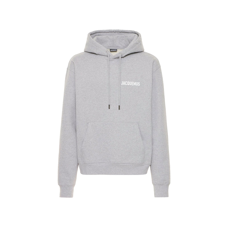 Jacquemus - Logo hoodie Gray