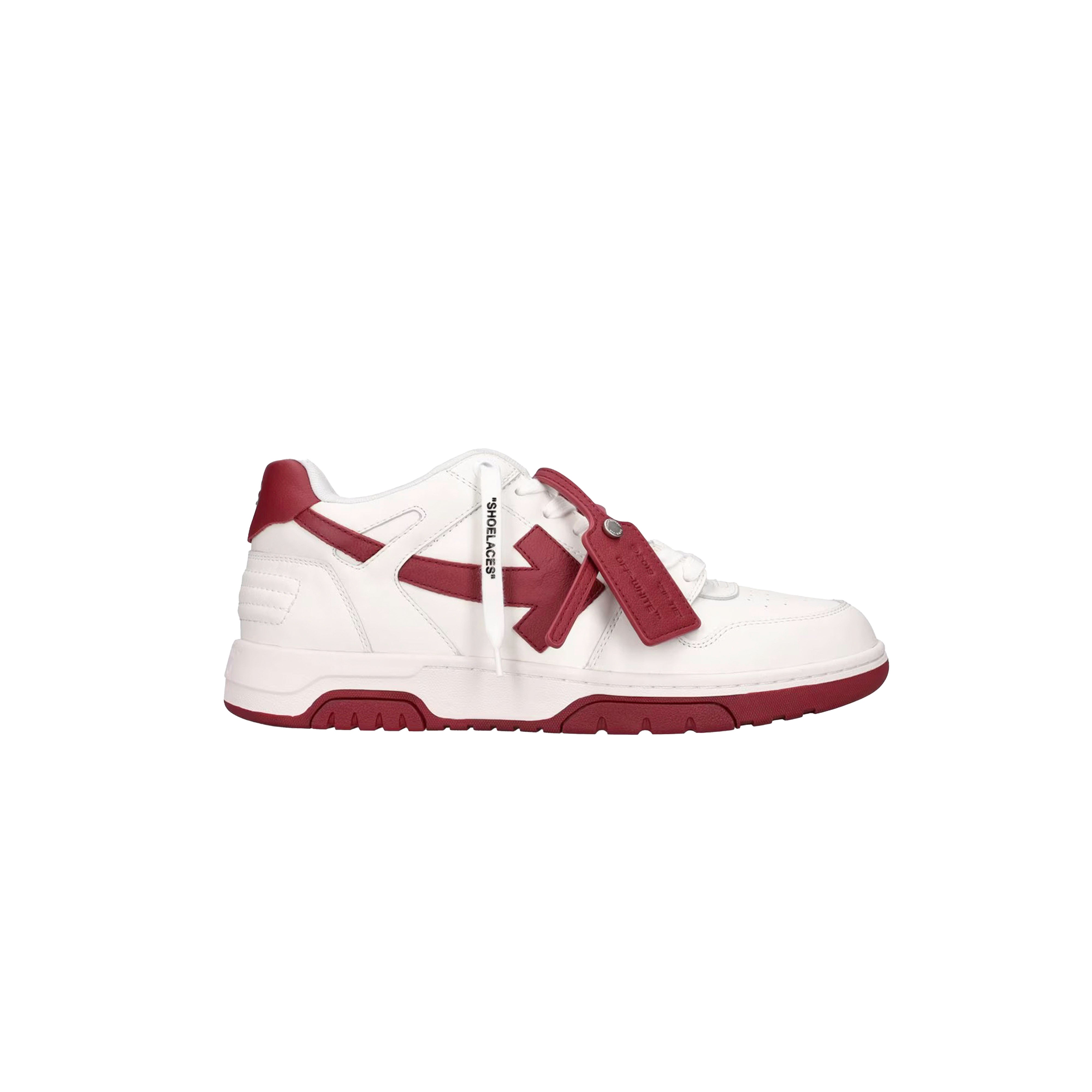 Off White – Out of Office Sneakers White Red